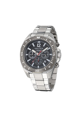 Nautica Часовник Sporty Chronograph NAPBSS505 Сребрист - Mera.bg