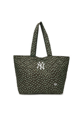 New Era Дамска чанта New York Yankees MLB Quilted Tote 60595121 Зелен - Mera.bg