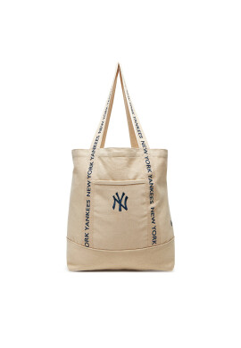 New Era Дамска чанта New York Yankees MLB Strap Canvas Tote 60595127 Бежов - Mera.bg