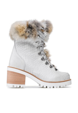 New Italia Shoes Боти 2015471/1 Milky/White - Mera.bg