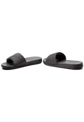 Nike Чехли Benassi Solarsoft 705474 091 Black/Anthracite - Mera.bg