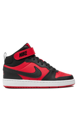 Nike Сникърси Court Borough Mid 2 (Gs) CD7782 602 Черен - Mera.bg