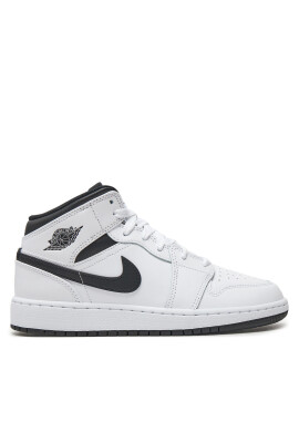 Nike Сникърси Air Jordan 1 Mid (GS) DQ8423 132 Бял - Mera.bg
