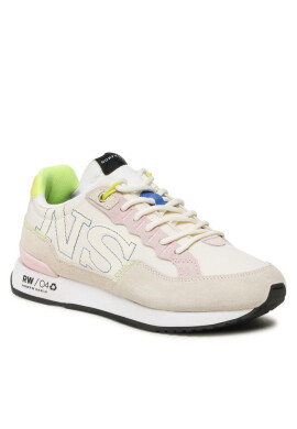 North Sails Сникърси Hitch RW-04 Brink 062 Off White/Lt Pink/Lemon - Mera.bg