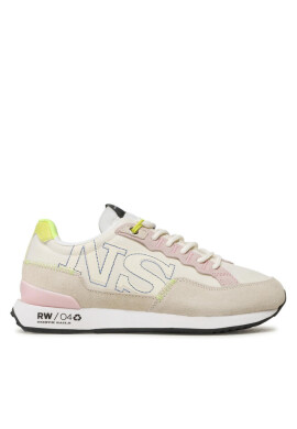 North Sails Сникърси Hitch RW-04 Brink 062 Off White/Lt Pink/Lemon - Mera.bg