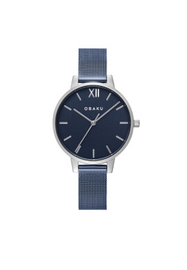 Obaku Часовник Liv V209LXCLML Navy/Silver - Mera.bg