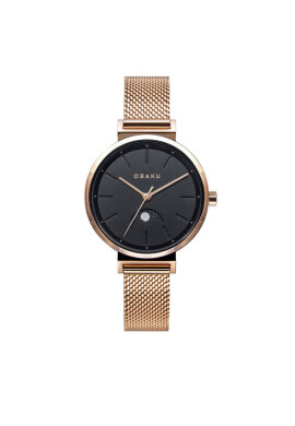 Obaku Часовник Maane V243LMVBMV Rose Gold - Mera.bg