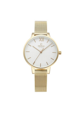 Obaku Часовник V209LXGIMG Златист - Mera.bg