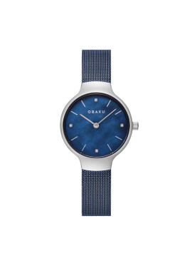 Obaku Часовник V241LXCLML Navy - Mera.bg