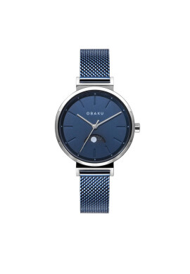 Obaku Часовник V243LMCLML Navy - Mera.bg