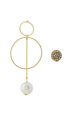 ONLY Комплект 2 чифта обеци Earring Acc 15330153 Златист - Mera.bg
