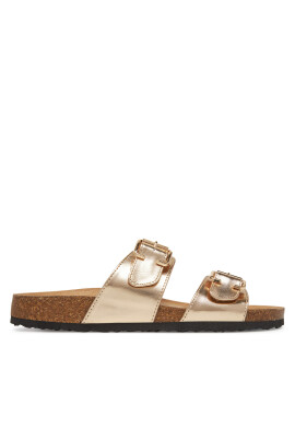 ONLY Shoes Чехли Onlmaxi-13 Pu Strap Buckle 15331392 Златист - Mera.bg