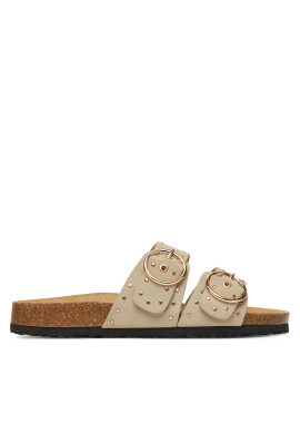 ONLY Shoes Чехли Onlmaxi-15 Pu Studs Buckle 15341190 Екрю - Mera.bg