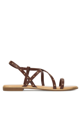 ONLY Shoes Сандали Onlmari-4 Pu Studs 15342339 Кафяв - Mera.bg