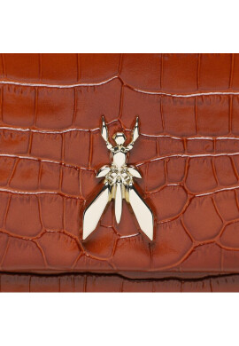 Patrizia Pepe Дамска чанта 2B5460/L030-B665 Brown/Croco - Mera.bg