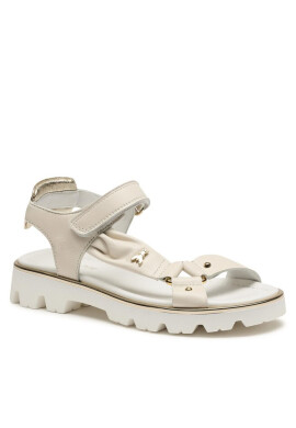 Patrizia Pepe Сандали PJ231.02 Offwhite/Platino Nappa - Mera.bg