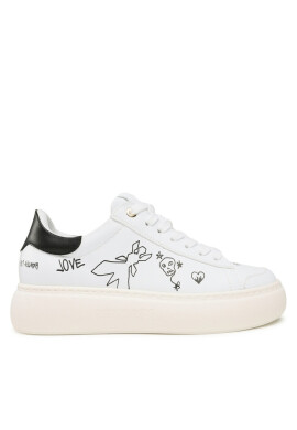 Patrizia Pepe Сникърси 8Z0093/E028-X1UM White/Black - Mera.bg