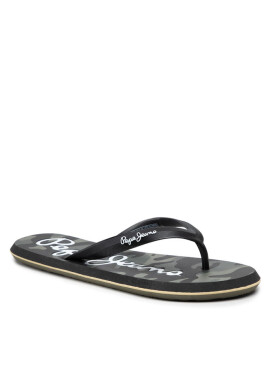 Pepe Jeans Джапанки Wgale Camo PMS70116 Black 999 - Mera.bg