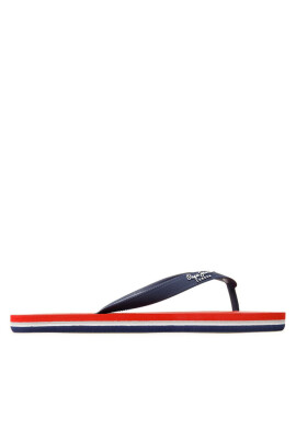Pepe Jeans Джапанки Bat Beach Brand M PMS70110 Тъмносин - Mera.bg