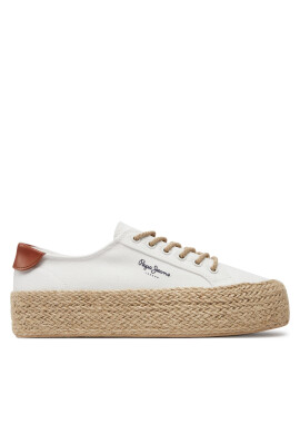 Pepe Jeans Еспадрили Kyle Classic PLS10412 Бял - Mera.bg