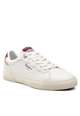 Pepe Jeans Гуменки Kenton Basic PLS31409 White 800 - Mera.bg