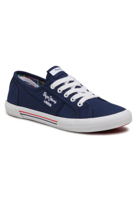 Pepe Jeans Гуменки Aberlady Ecobass PLS31193 Marine 585 - Mera.bg