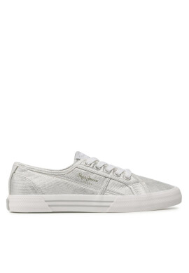 Pepe Jeans Гуменки Brady W Met PLS31289 Silver 934 - Mera.bg