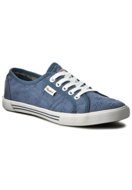 Pepe Jeans Гуменки Aberlady Anglaise PLS30501 Ocean 588 - Mera.bg
