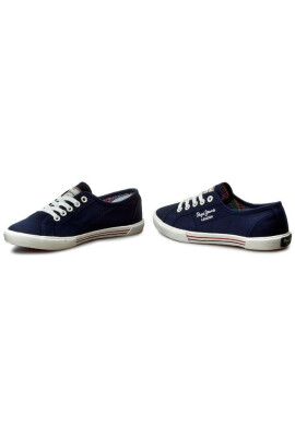 Pepe Jeans Гуменки Aberlady Basic 17 PLS30500 Marine 585 - Mera.bg
