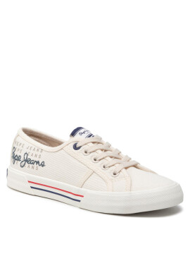 Pepe Jeans Гуменки Brady W Logo PLS31288 Factory White 801 - Mera.bg