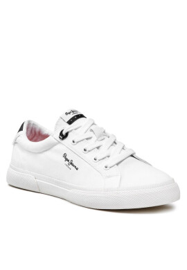 Pepe Jeans Гуменки Kenton Basic Woman PLS30990 White 800 - Mera.bg