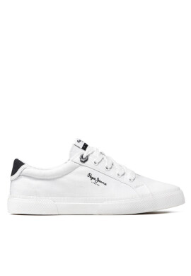 Pepe Jeans Гуменки Kenton Basic Woman PLS30990 White 800 - Mera.bg