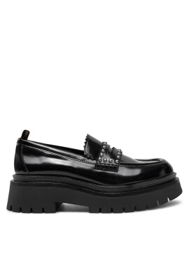 Pepe Jeans лоуфъри с дебела подметка PLS10415 Черен - Mera.bg