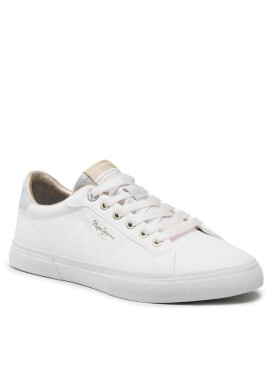 Pepe Jeans Сникърси Kenton Flag W PLS31444 White 800 - Mera.bg