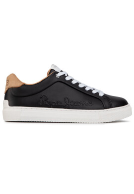 Pepe Jeans Сникърси Adams Logo 20 PLS31049 Black 999 - Mera.bg