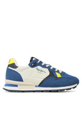 Pepe Jeans Сникърси Brit Boy Heritage PBS30551 Син - Mera.bg