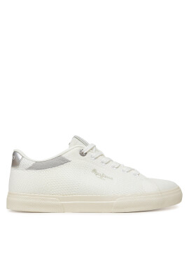 Pepe Jeans Сникърси Kenton Knit PLS31601 Бял - Mera.bg
