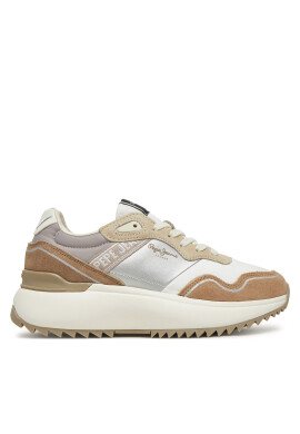Pepe Jeans Сникърси Kimi Glam PLS60042 Бежов - Mera.bg