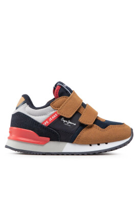 Pepe Jeans Сникърси London One Basic Bk PBS30541 Cognac 879 - Mera.bg