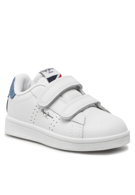 Pepe Jeans Сникърси Player Basic Bk PBS30557 Бял - Mera.bg