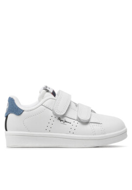 Pepe Jeans Сникърси Player Basic Bk PBS30557 Бял - Mera.bg