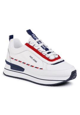 Pepe Jeans Сникърси Rusper Nine PLS30993 White 800 - Mera.bg