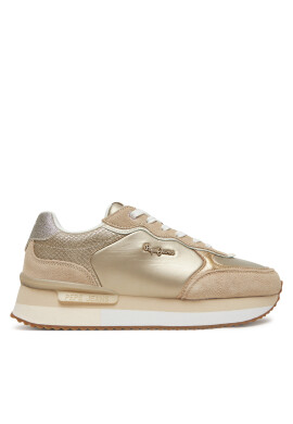 Pepe Jeans Сникърси Rusper Shine PLS60033 Бежов - Mera.bg