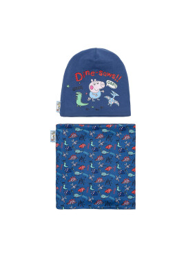 Peppa Pig Комплект шапка и шал тип комин ACCCS-AW24-110PP Тъмносин - Mera.bg