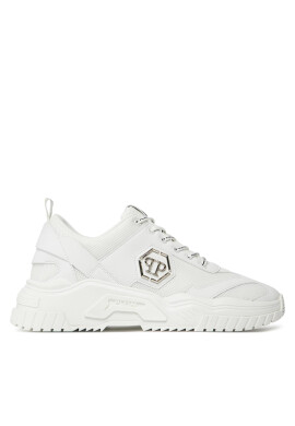 PHILIPP PLEIN Сникърси Predator SADS USC0569 PTE003N White/White 0101 - Mera.bg