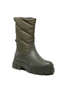 Pieces Боти Pcjulie Mid High Padded Boot 17129244 Каки - Mera.bg