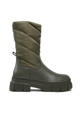 Pieces Боти Pcjulie Mid High Padded Boot 17129244 Каки - Mera.bg