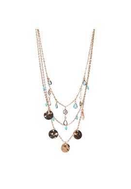 Pieces Колие Bysa 17135594 Gold Colour 4149433 - Mera.bg