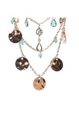 Pieces Колие Bysa 17135594 Gold Colour 4149433 - Mera.bg