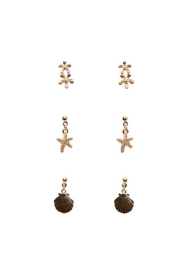 Pieces Обици 17135483 Gold Colour 4147172 - Mera.bg